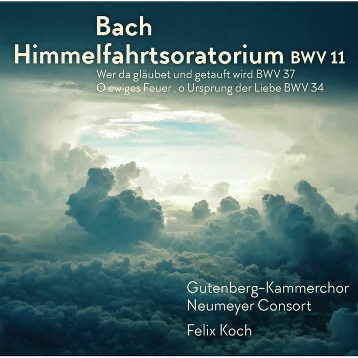 Gutenberg Co/Neumeyer/Koch - Johann Sebastian Bach: Ascension Oratorio, BWV 11 - ROP6154