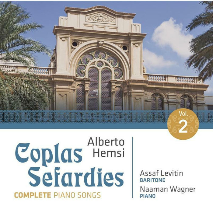 Assaf Levitin/Naaman Wagner - Alberto Hemsi: Coplas Sefardies, Vol. 2 - ROP6156