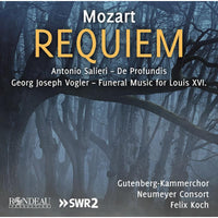 Gutenberg-Kammerchor; Neumeyer Consort; Chisa Tanigaki; Rebekka Stolz; Fabian Kelly; Christian Wagner - Wolfgang Amadeus Mozart: Requiem; Antonio Salieri: De Profundis; Georg Joseph Vogler: Funeral Music for Louis XVI - ROP6211
