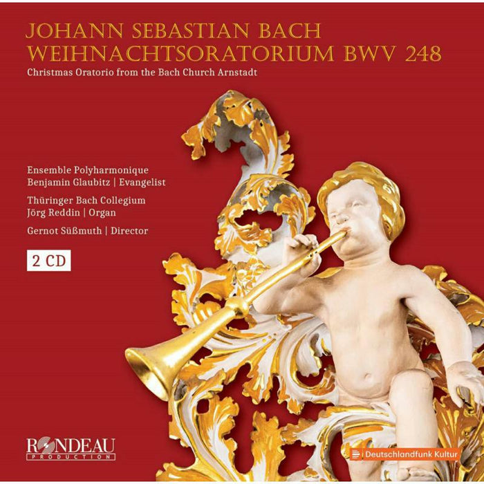 Benjamin Glaubitz; Jörg Reddin; Ensemble Polyharmonique; Thüringer Bach Collegium; Gernot Süßmuth; Gernot Süßmuth - BACH: CHRISTMAS ORATORIO - ROP622122