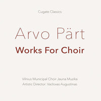 VILNIUS MUNICIPAL CHOIR JM - Arvo Pärt: Works For Choir - CGC051LP