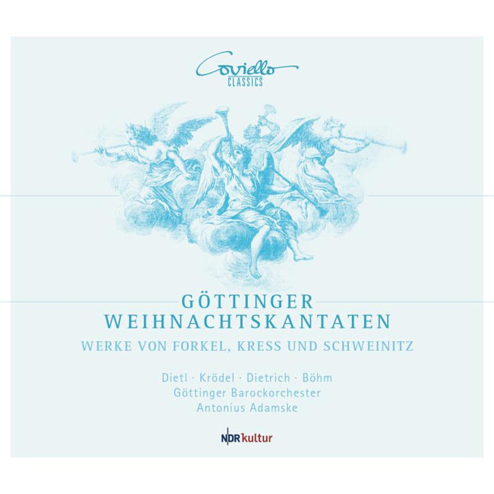 Kerstin Dietl, Johanna Krodel, Magnus Dietrich, Henryk Bohm, Gottinger Barockorchester, Antonius Ada - Gottingen Christmas Cantatas - COV92218