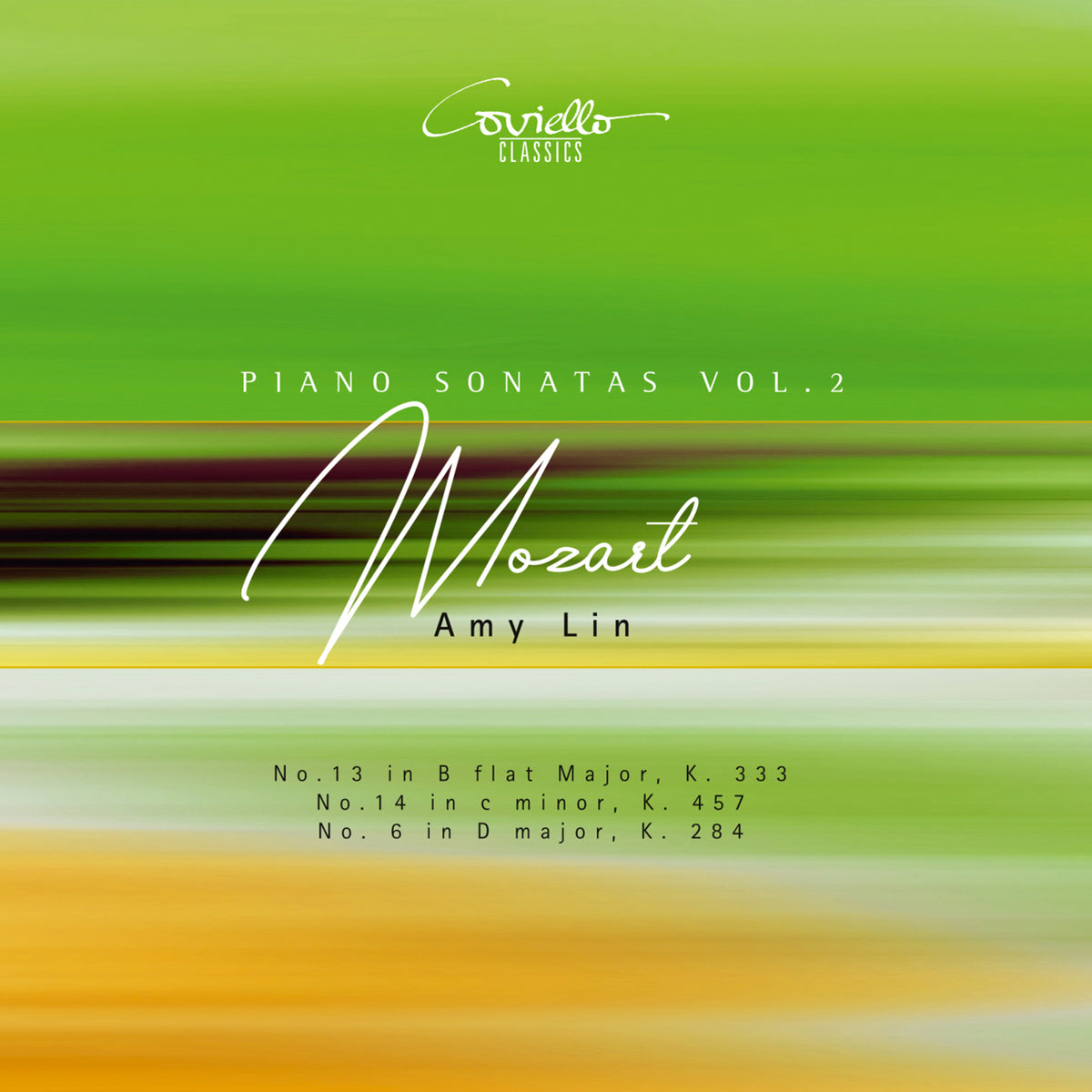 Amy Lin - Mozart: Piano Sonatas Nos. 12, 14 & 6 - COV92404