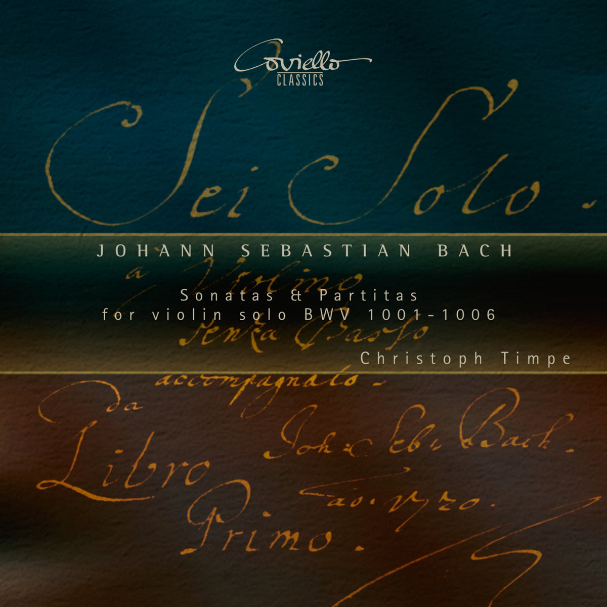 Christoph Timpe - J.S. Bach: Sonatas and Partitas for Violin Solo, BWV 1001-1006 - COV92405