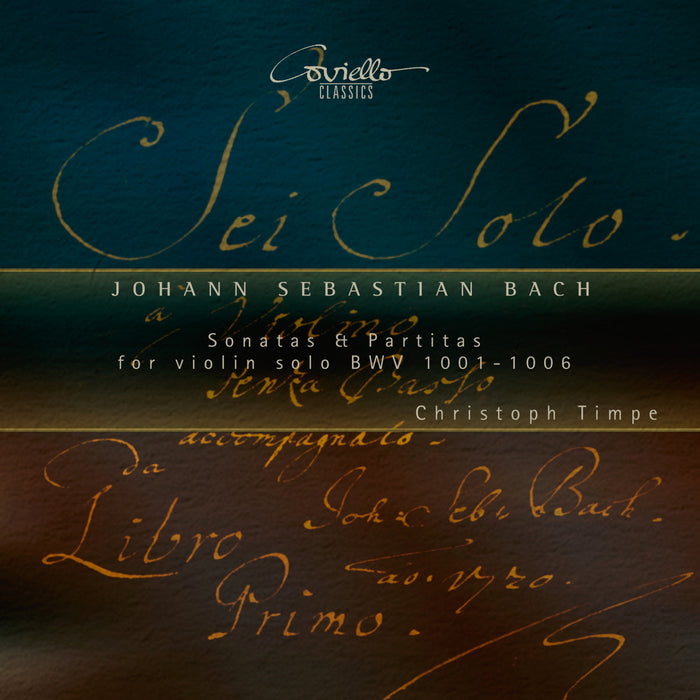 Christoph Timpe - J.S. Bach: Sonatas and Partitas for Violin Solo, BWV 1001-1006 - COV92405