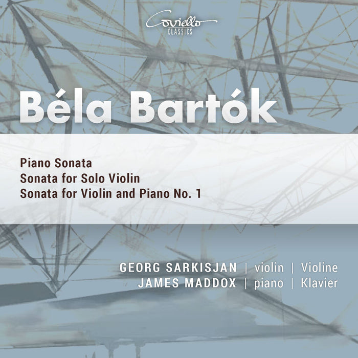 Georg Sarkisjan, James Maddox - Works for Piano and Violin by Bela Bartok - COV92420