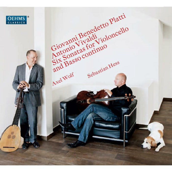 Sebastian Hess:Axel Wolf - Platti/ Vivaldi: Six Sonatas Cello/ Continuo - OC881