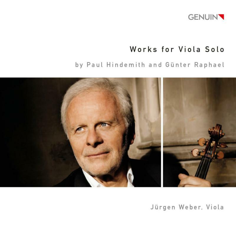 Weber, Jürgen - Hindemith/ Raphael: Works For Viola Soho - GEN13265