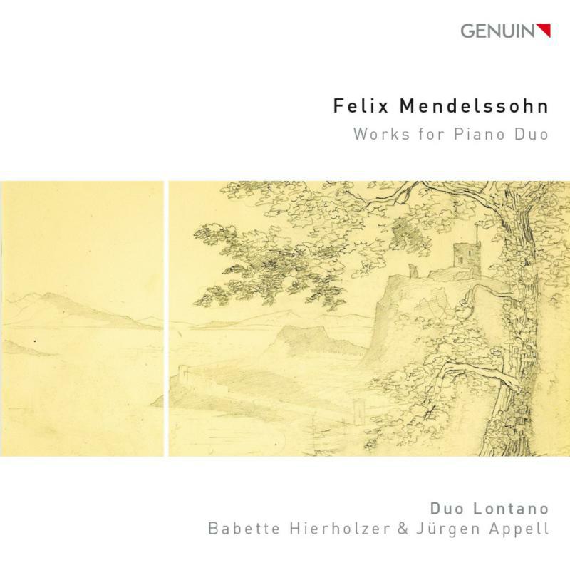 Duo Lontano - Mendelssohn:Works Piano Duo - GEN15359
