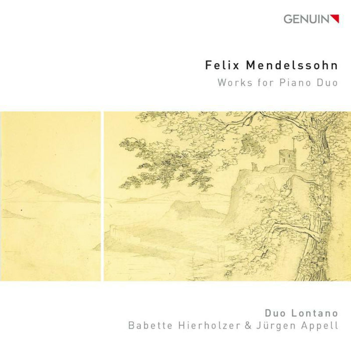 Duo Lontano - Mendelssohn:Works Piano Duo - GEN15359