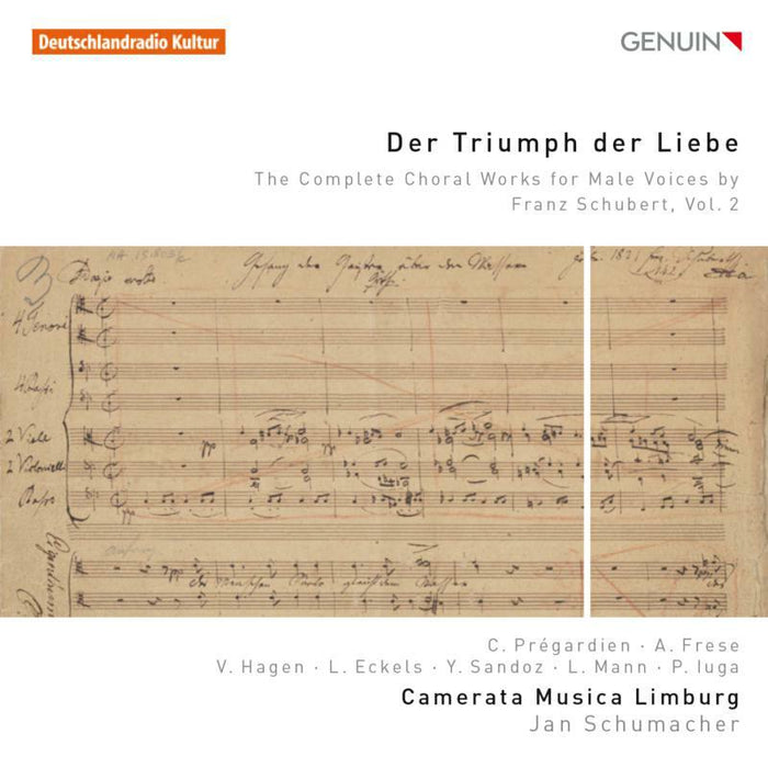 Camerata Musica Limburg - Schubert: Choral Works Vol. 2 - GEN16410