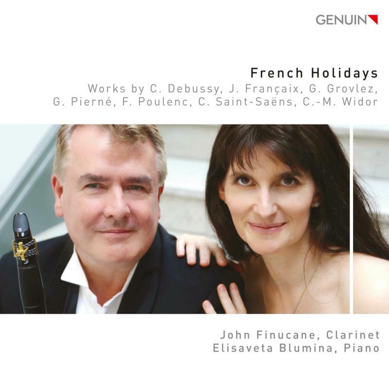 Finucane/Blumina - French Holidays: Works by C. Debussy, J. Françaix, G. Grovlez, G. Pierné, F. Poulenc, C. Saint-Saëns, C.-M. Widor - GEN17451