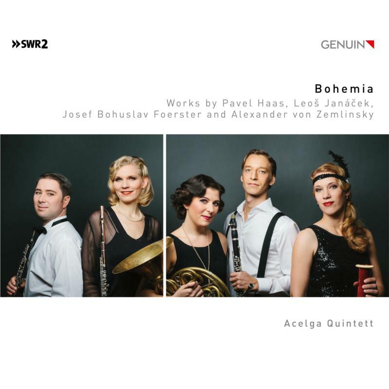 Acelga Quintett - Bohemia: Works by Pavel Haas, Leo? Jan?cek, Josef Bohuslav Foerster and Alexander von Zemlinsky - GEN17460