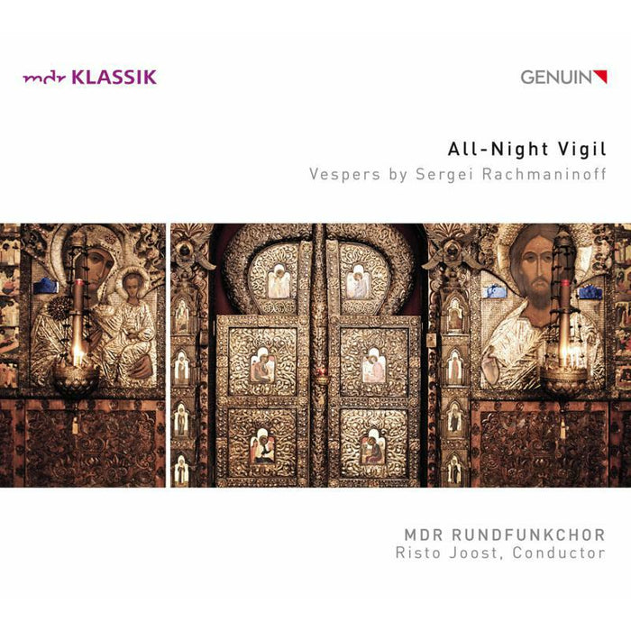 Mdr Radio Choir/Joost - Rachmaninoff: All-Night Vigil - Vespers by Sergei Rachmaninoff - GEN17476