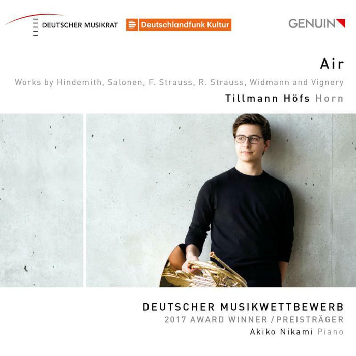 Hofs/Nikami - Air: Works by Hindemith, Salonen, F. Strauss, R. Strauss, Widmann and Vignery - GEN18615