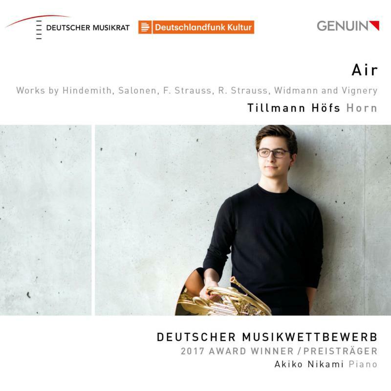 Hofs/Nikami - Air: Works by Hindemith, Salonen, F. Strauss, R. Strauss, Widmann and Vignery - GEN18615
