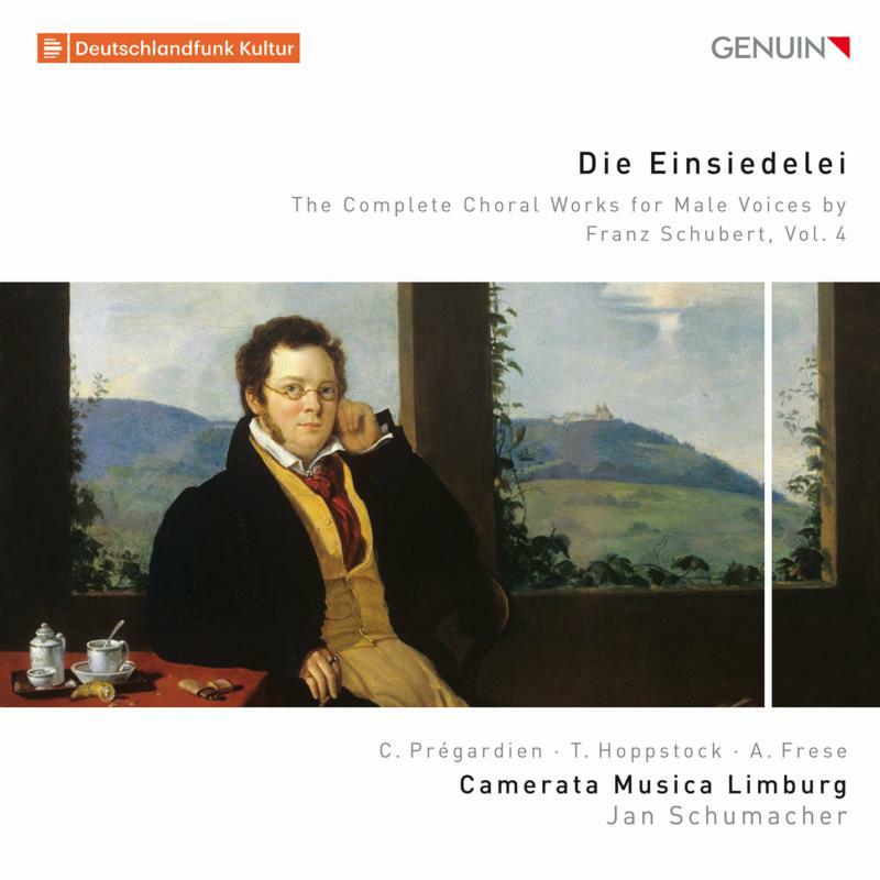 Camerata Musica Limburg - Franz Schubert: Die Einsiedelei - The Complete Choral Works for Male Voices by Franz Schubert, Vol. 4 - GEN18616