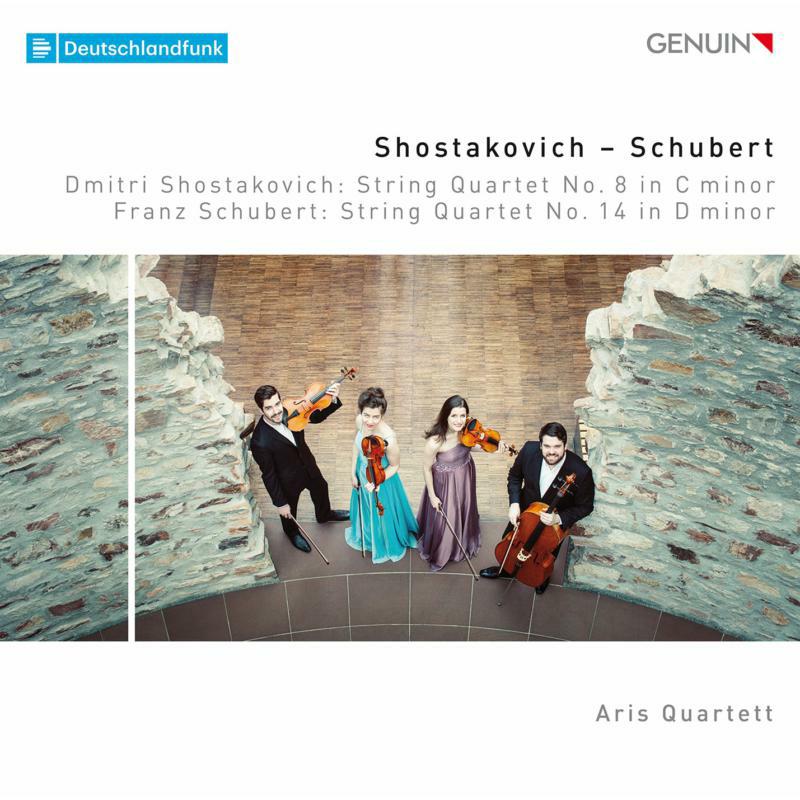 Aris Quartett - Dmitri Shostakovich: String Quartet No. 8 in C minor, Franz Schubert: String Quartet No. 14 in D minor - GEN18617