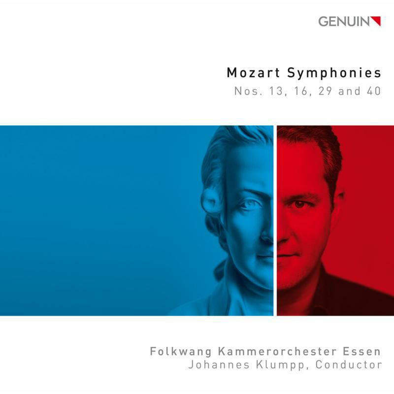 Folkwang Ko/Klumpp - Wolfgang Amadeus Mozart: Symphonies Nos. 13, 16, 29 and 40 - GEN19636
