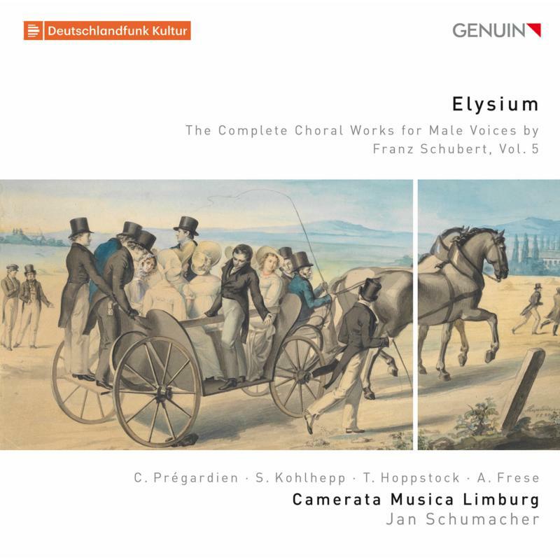 Camerata Musica Limburg - Elysium: The Complete Choral Works for Male Voices by Franz Schubert - GEN19654