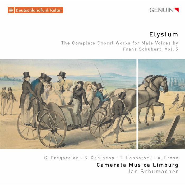 Camerata Musica Limburg - Elysium: The Complete Choral Works for Male Voices by Franz Schubert - GEN19654