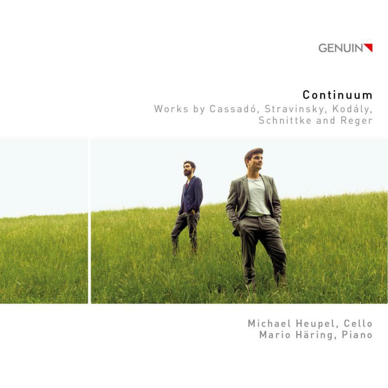 Heupel/Haring - Continuum: Works by Cassad?, Stravinsky, Kod?ly, Schnittke and Reger - GEN21734