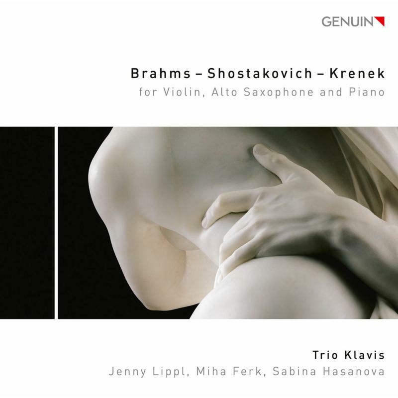 Trio Klavis - Brahms ? Shostakovich ? Krenek, for Violin, Alto Saxophone and Piano - GEN21735