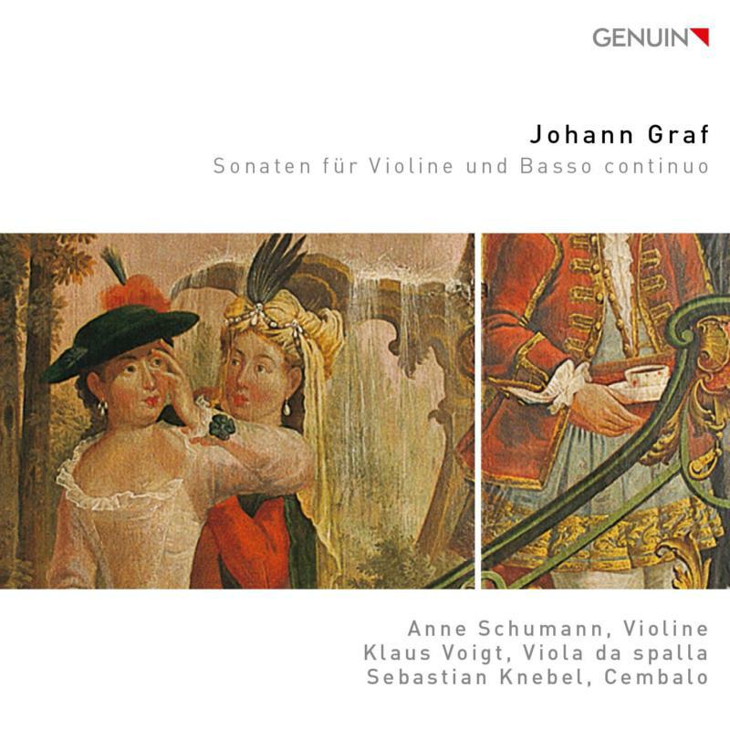 Schumann/Voigt/Knebel - Johann Graf, Sonaten für Violine und Basso continuo - GEN21738