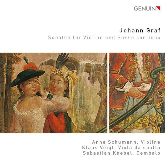 Schumann/Voigt/Knebel - Johann Graf, Sonaten für Violine und Basso continuo - GEN21738