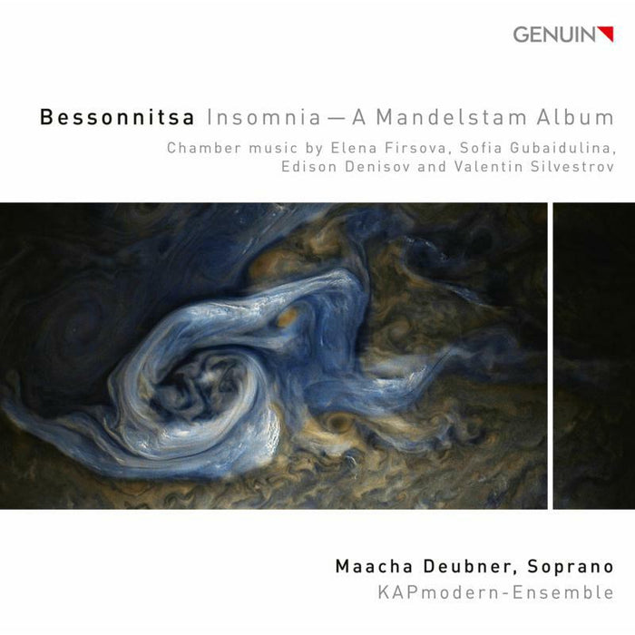 Deubner/Kapmodern-Ensemble - Biessonnitza Insomnia - A Mandelstam Album, Chamber music by Elena Firsova, Sofia Gubaidulina, Edison Denissov and Valen - GEN21741