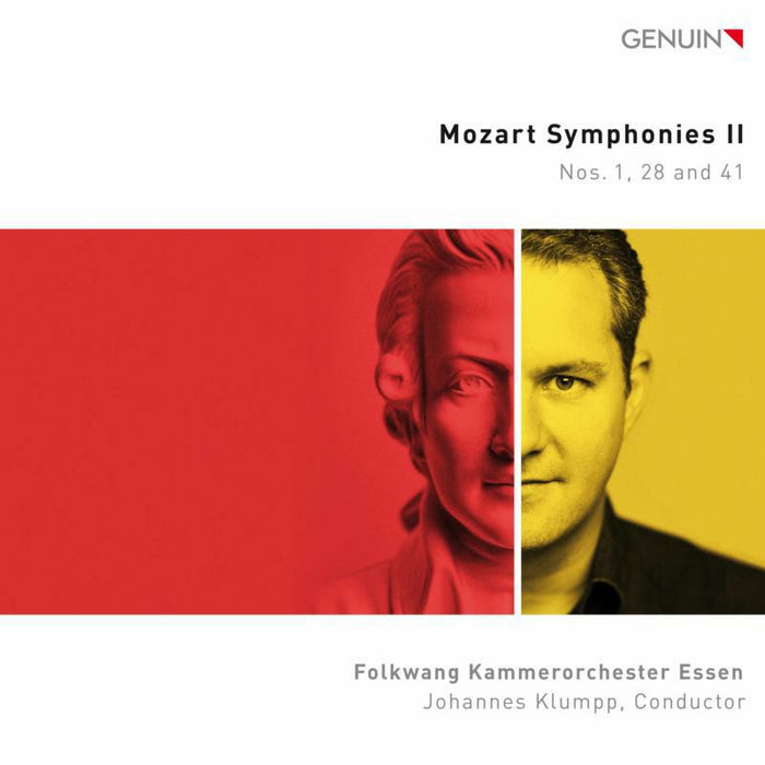 Folkwang Kammerorchester Essen, Johannes Klumpp - Wolfgang Amadeus Mozart: Symphonies, Vol. 2 - Nos. 1, 28 & 41 - GEN22783