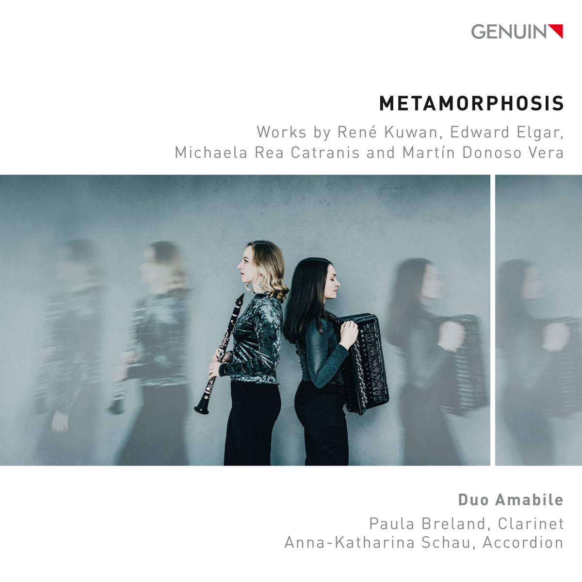 Duo Amabile - Metamorphosis: Works by Rene Kuwan, Edward Elgar, Michael Rea Catranis and Martin Donoso Vera - GEN24855