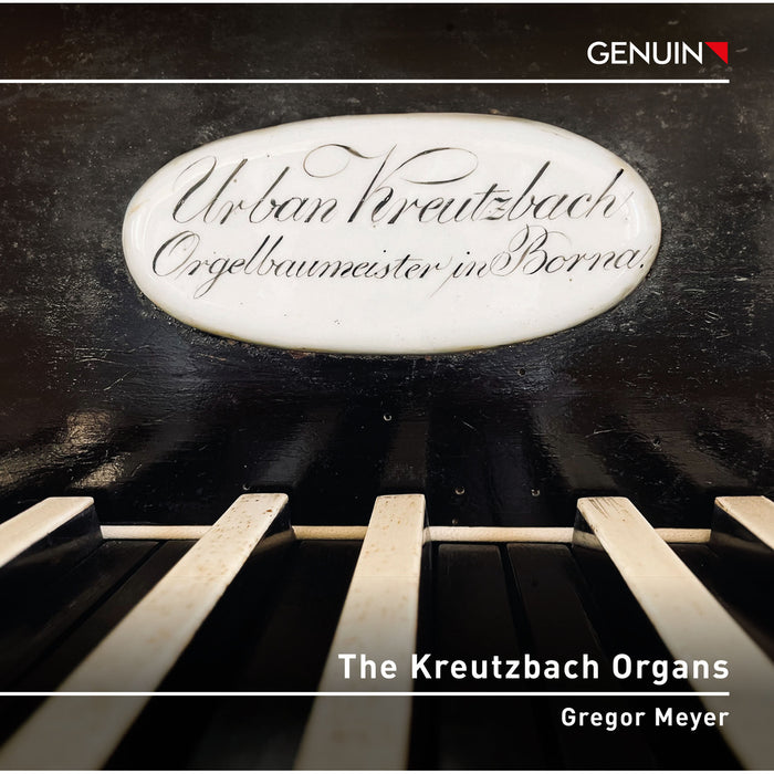 Gregor Meyer - The Kreutzbach Organs - Works by Johann Sebastian Bach, Georg Bohm and Max Reger - GEN24862