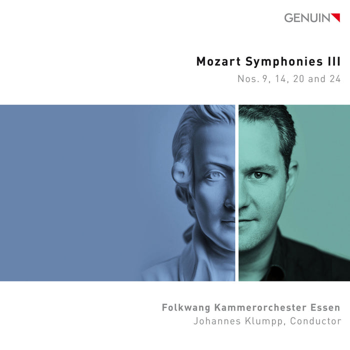 Folkwang Kammerorchester Essen; Johannes Klumpp - Wolfgang Amadeus Mozart: Symphonies III - Nos. 9, 14, 20 and 24 - GEN24864