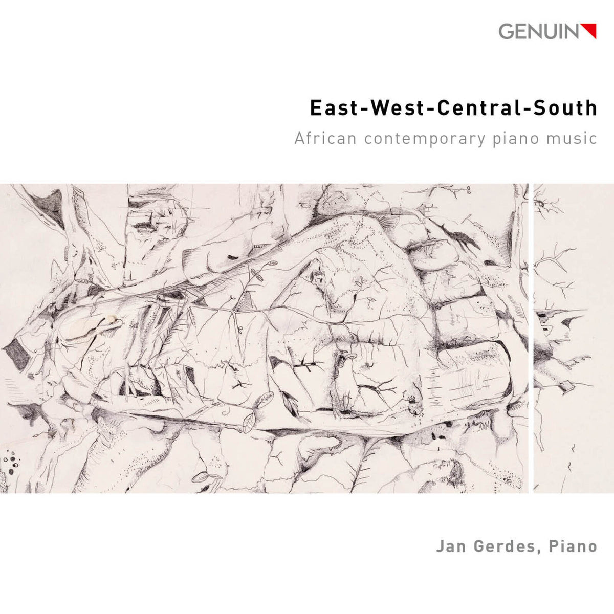 Jan Gerdes - East-West-Central-South: African contemporary piano music - GEN24888