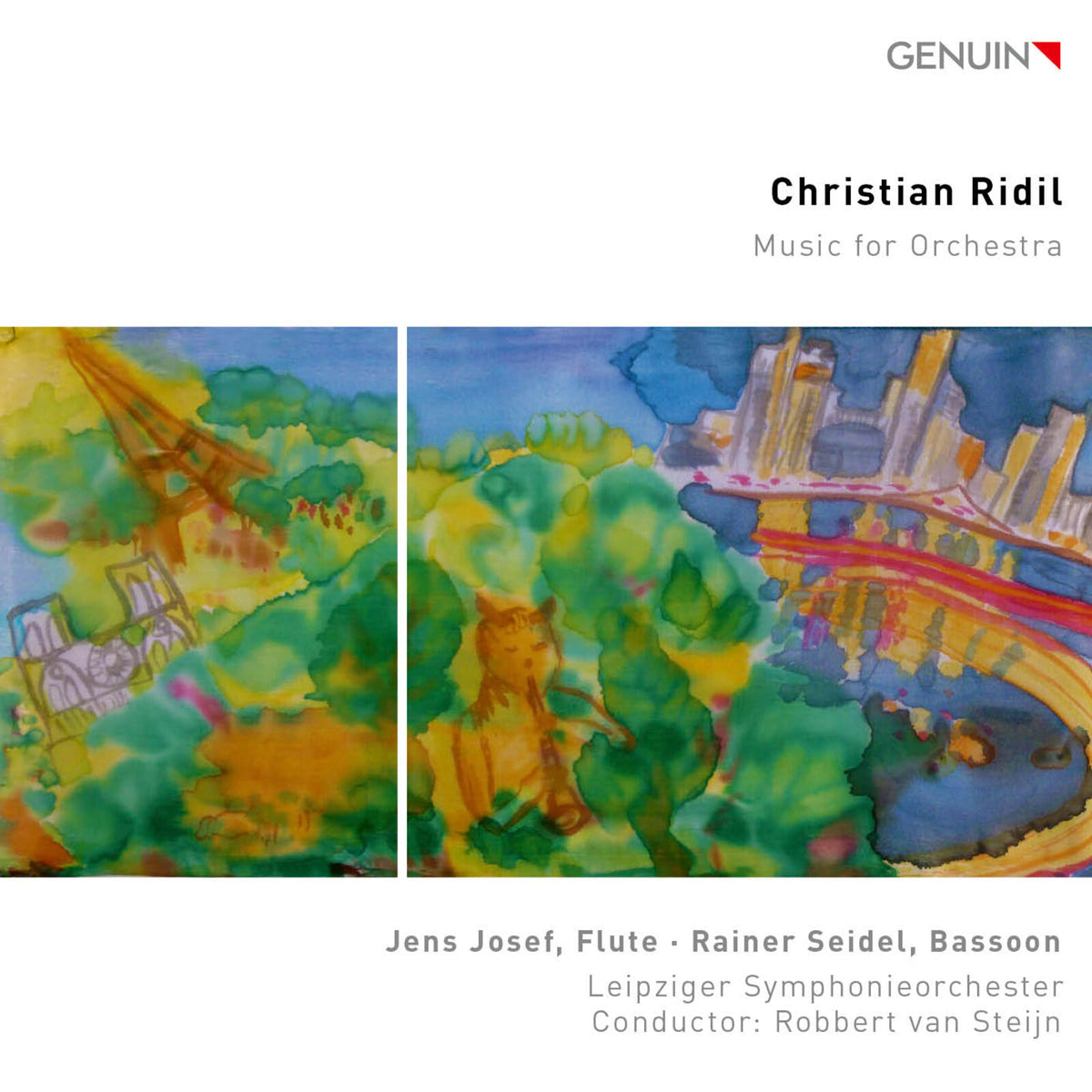 Jens Josef; Rainer Seidel; Leipziger Symphonieorchester; Robbert van Steijn - Christian Ridil: Music for Orchestra - GEN24903