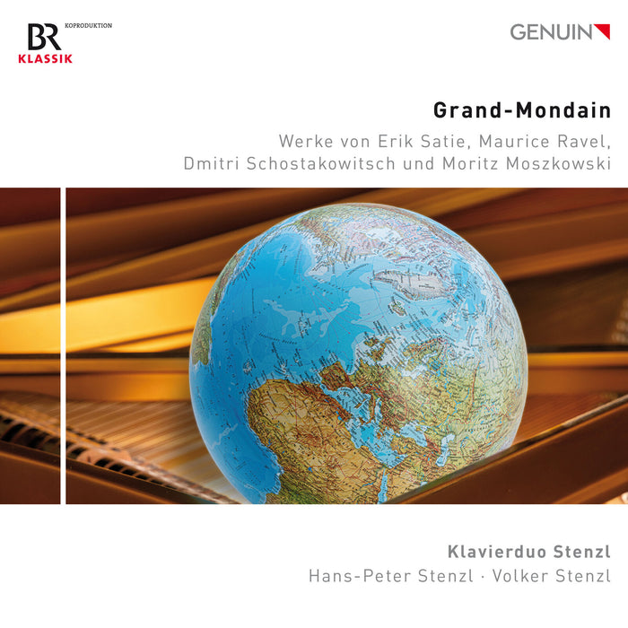 Klavierduo Stenzl - Grand-Mondain (Works by Erik Satie; Maurice Ravel; Dmitri Shostakowitsch; Moritz Moszkowski) - GEN25915