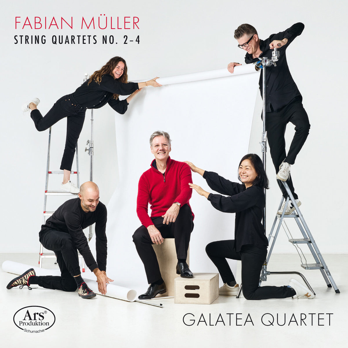 Galatea Quartet - Fabian Muller: String Quartets Nos. 2-4 - ARS38675