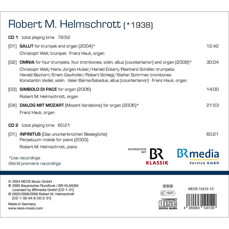 Robert M. Helmschrott - AD UNUM OMNIA - The Continuous Dialogue - NEOS12412-13