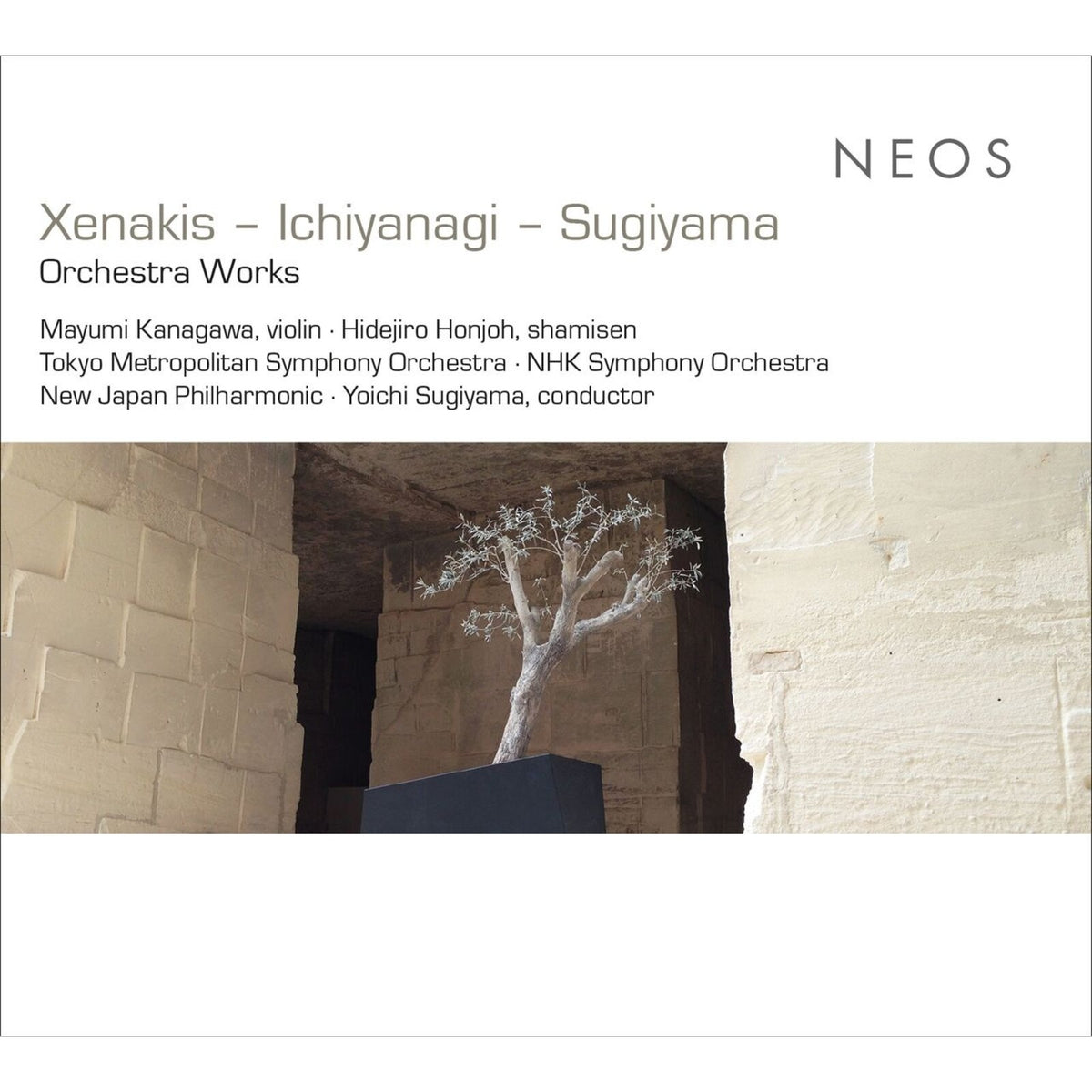 Tokyo Metropolitan Symphony Orchestra; NHK Symphony Orchestra; New Japan Philharmonic; Yoichi Sugiyama - Xenakis; Ichiyanagi; Sugiyama: Orchestra Works - NEOS12513