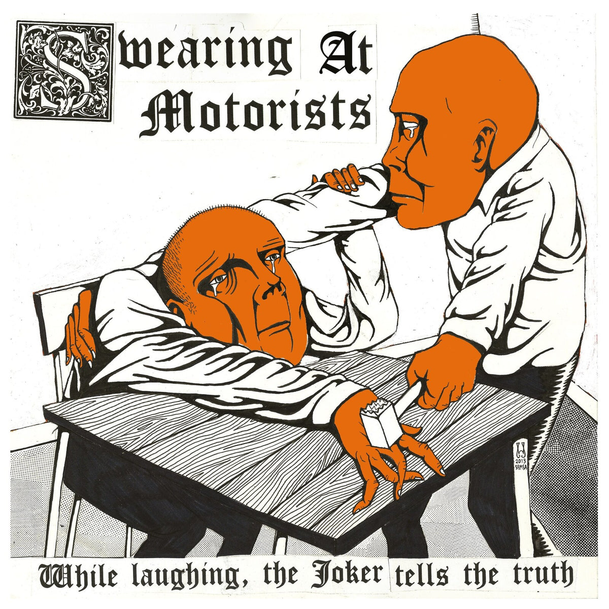 Swearing At Motorists - While Laughing,The Joker Tells The Truth - BBI0611