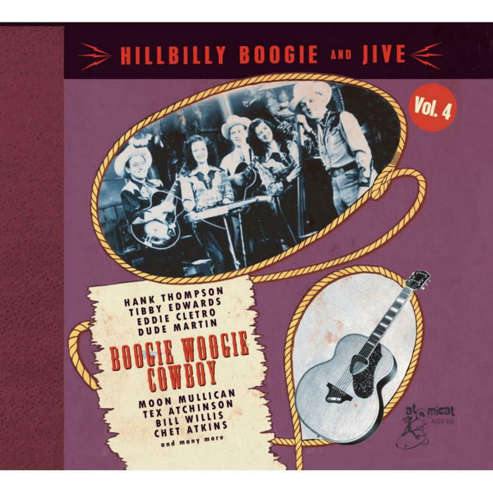 Various Artists - Hillbilly Boogie & Jive Vol.4-Boogie Woogie Cowboy - CD22928