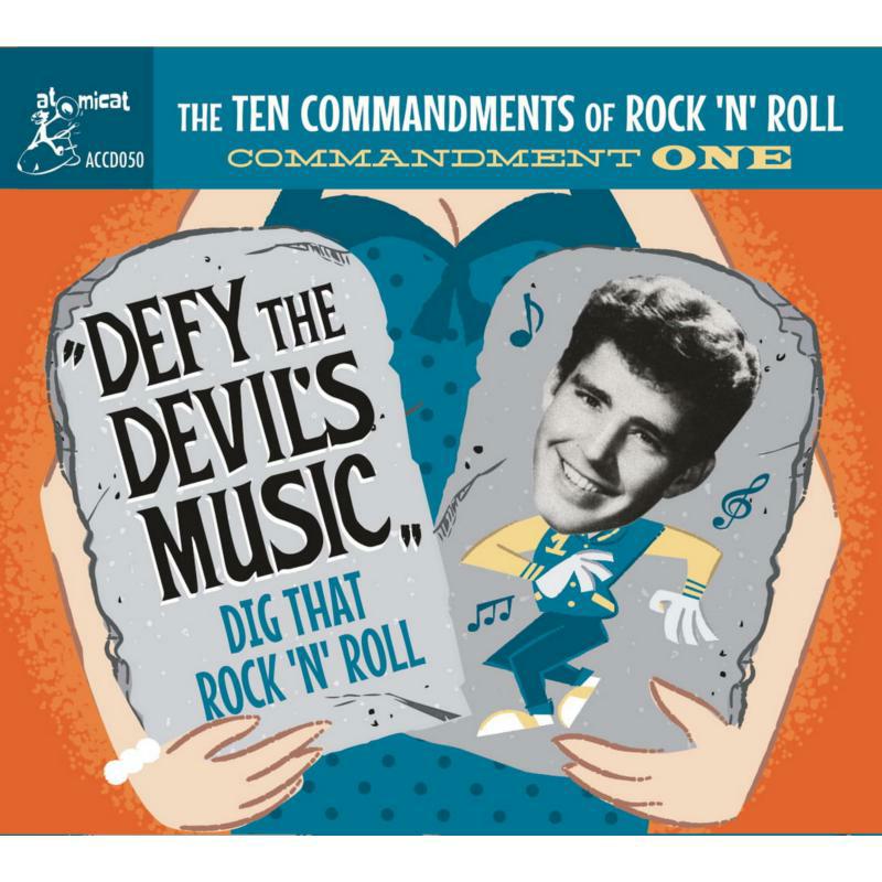 Various Artists - The Ten Commandments Of Rock'N'Roll Vol 1. - CD23242