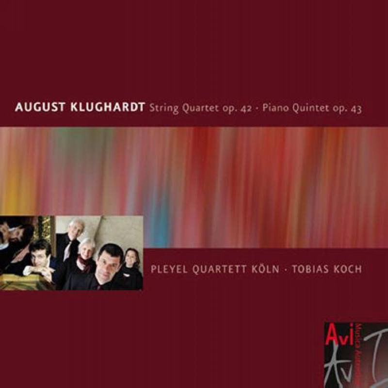 Pleyel Quartett Koeln & Tobias Koch - August Klughardt: String Quartet in F Op 42 - AVI8553248