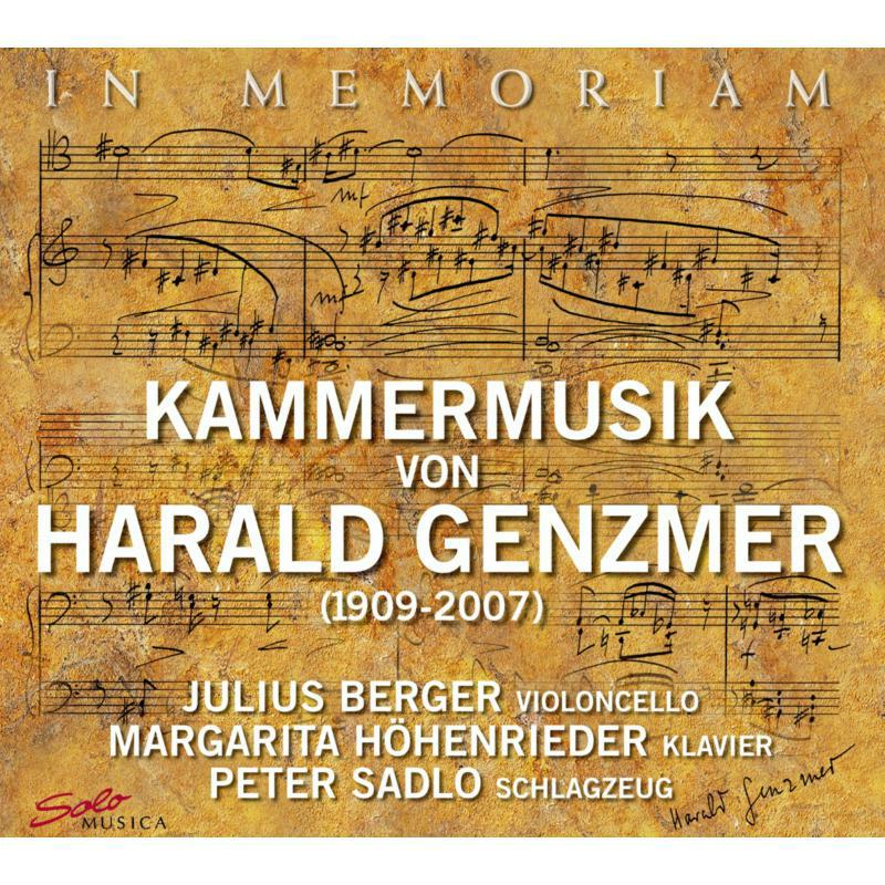 Berger:Sadlo:Hohenrieder - GENZMER:IN MEMORIAM - SM114