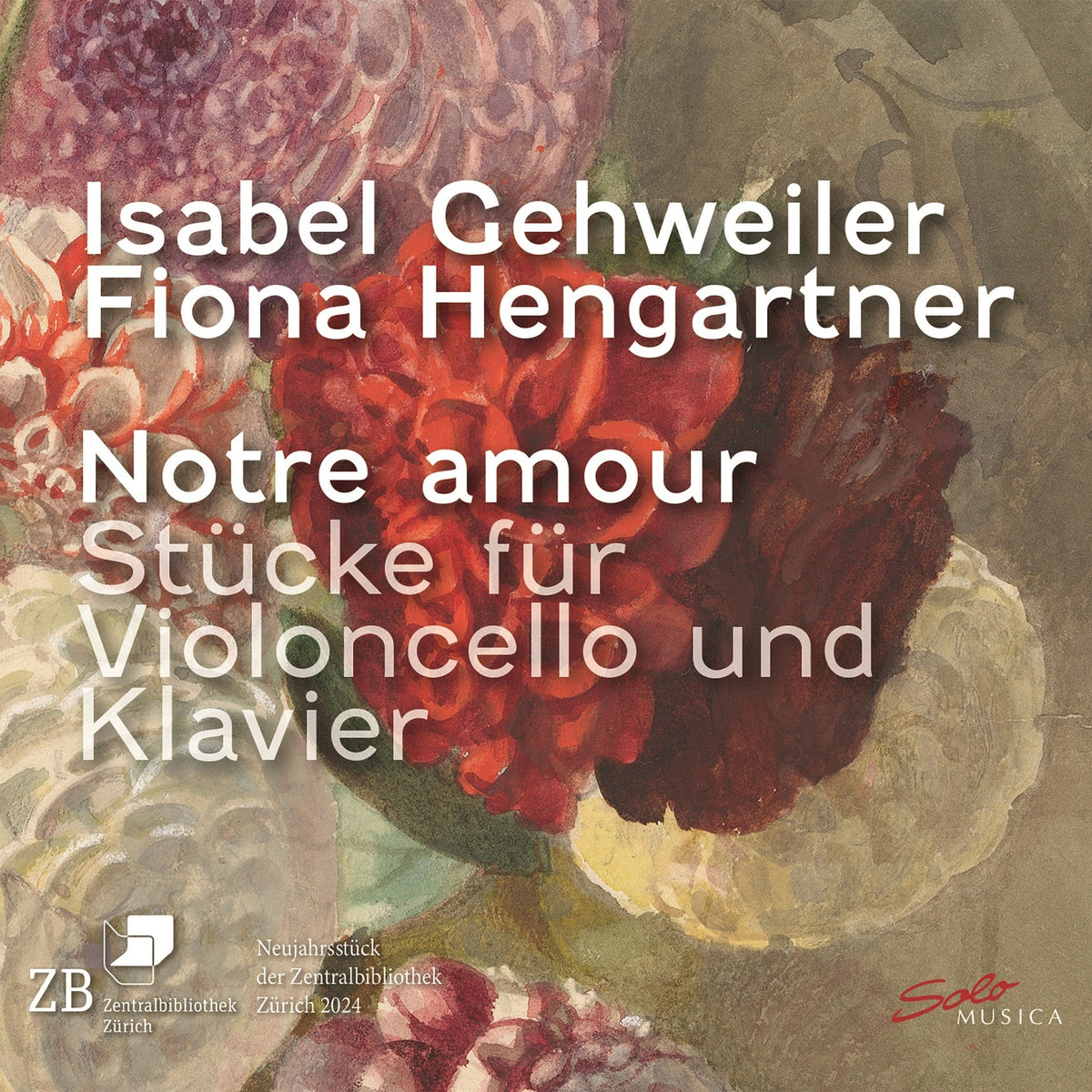 Isabel Gehweiler; Fiona Hengartner - Notre amour - Pieces for violoncello and piano - SM449