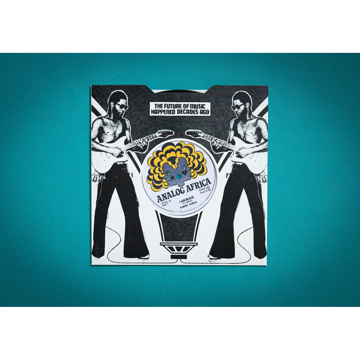 Albert Nadeau, Brother Mudada - I Am Black / Forward Ever (Analog Africa 45 Series) - AADE021