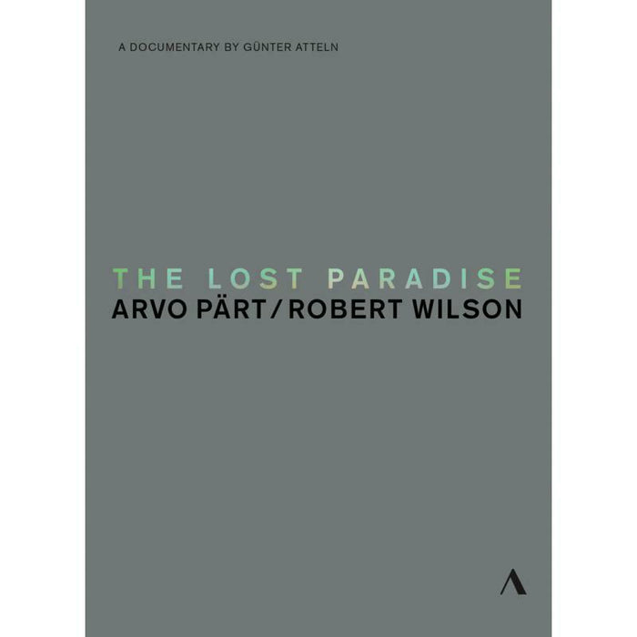 Robert Wilson - Part:The Lost Paradise - ACC20321