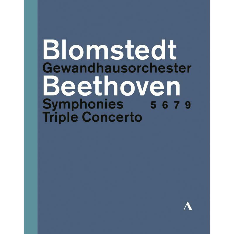 Gewandhausorch./Blomstedt - Ludwig van Beethoven: Symphonies Nos 5, 6, 7 & 9, Triple Concerto - ACC60497
