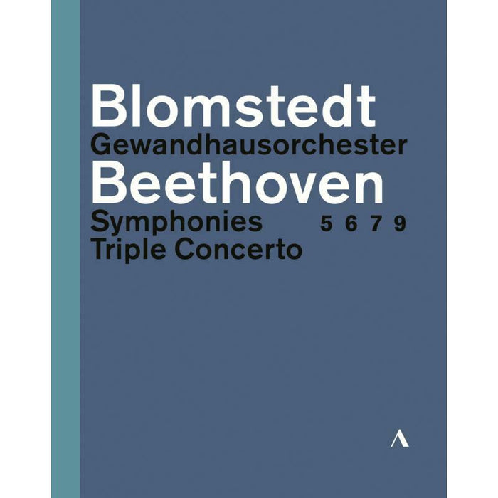 Gewandhausorch./Blomstedt - Ludwig van Beethoven: Symphonies Nos 5, 6, 7 & 9, Triple Concerto - ACC60497